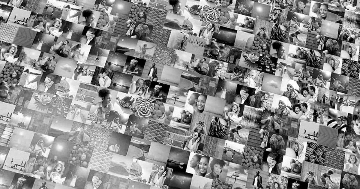 fotografía en blanco y negro